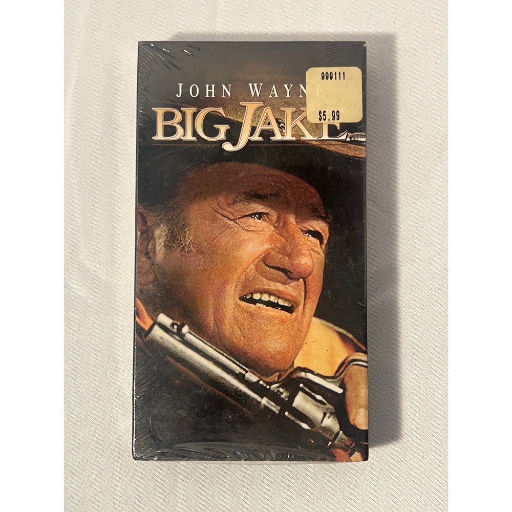 John Wayne Big Jake VHS Tape‎ CBS Video Paramount Western Movie Sealed NEW